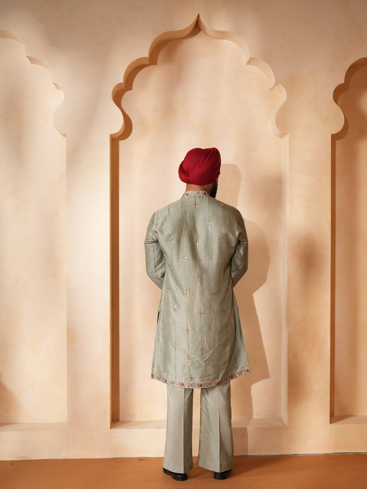 Sage Mehfil Kurta Set