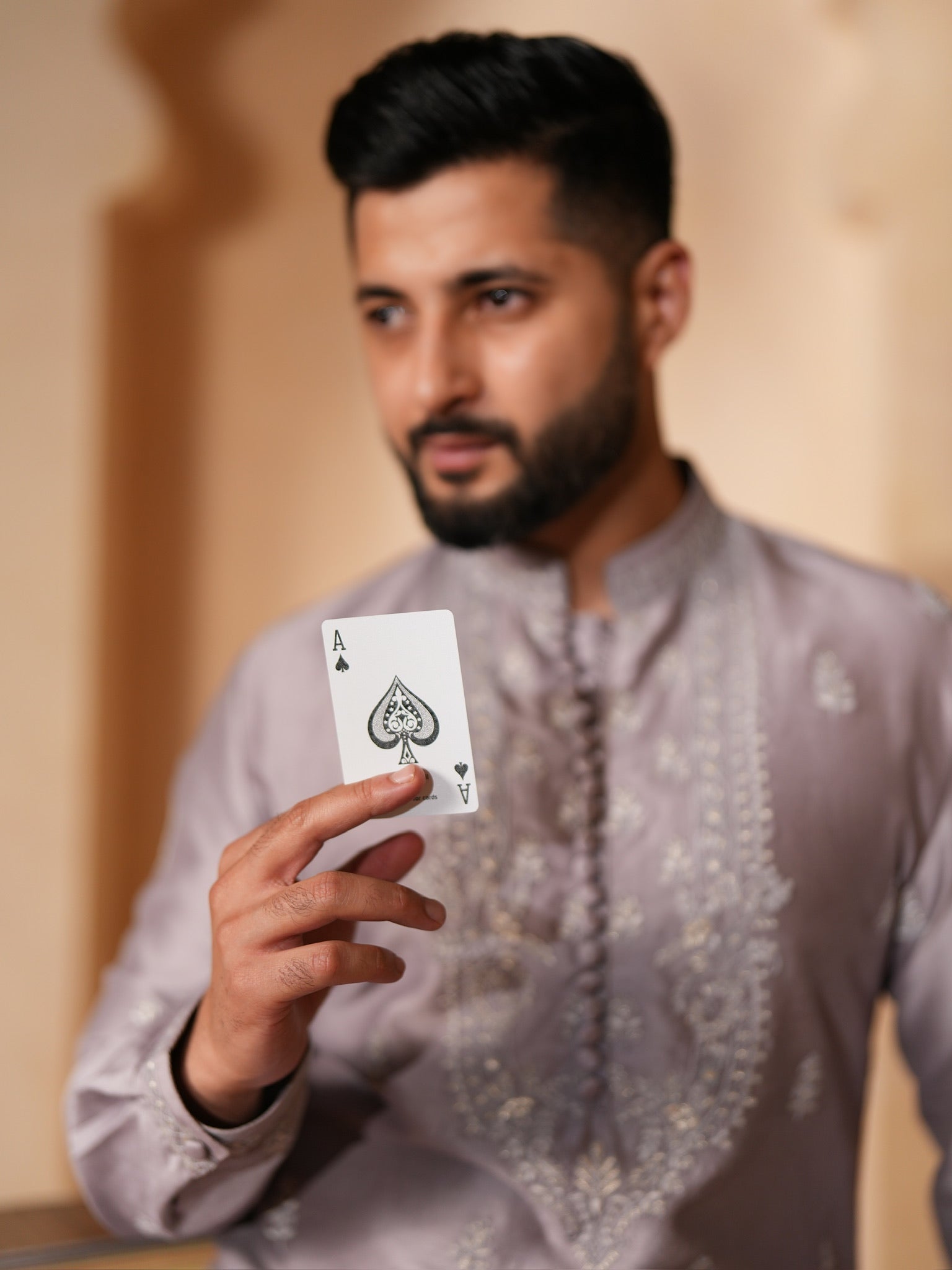 Lilac Mehfil Kurta