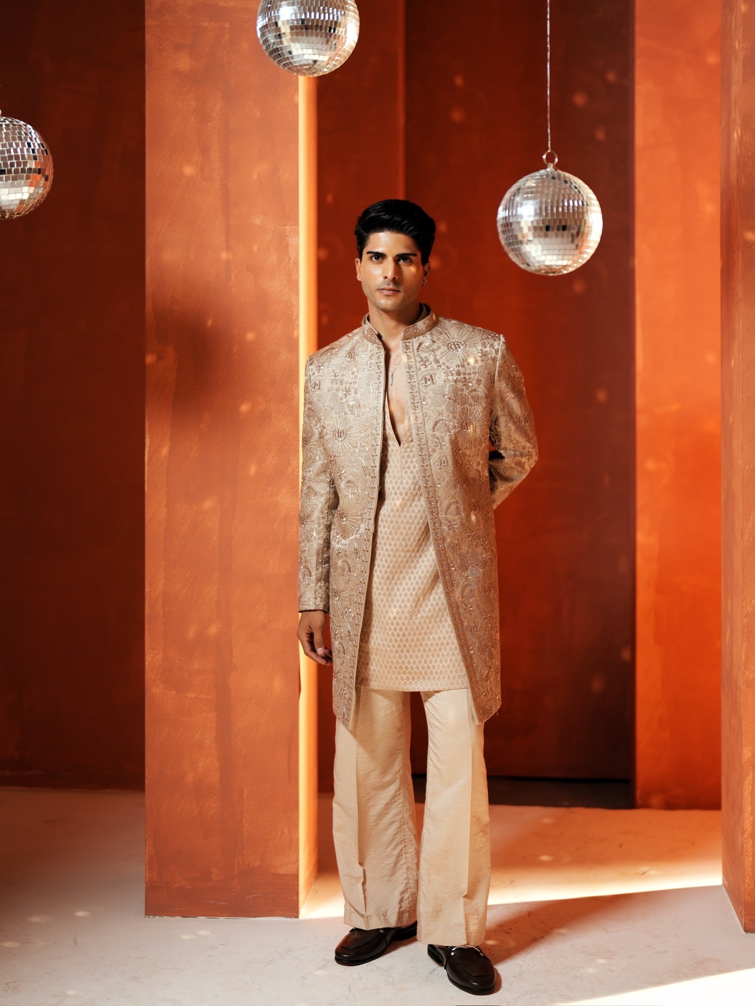 Sama Gold Open Indowestern