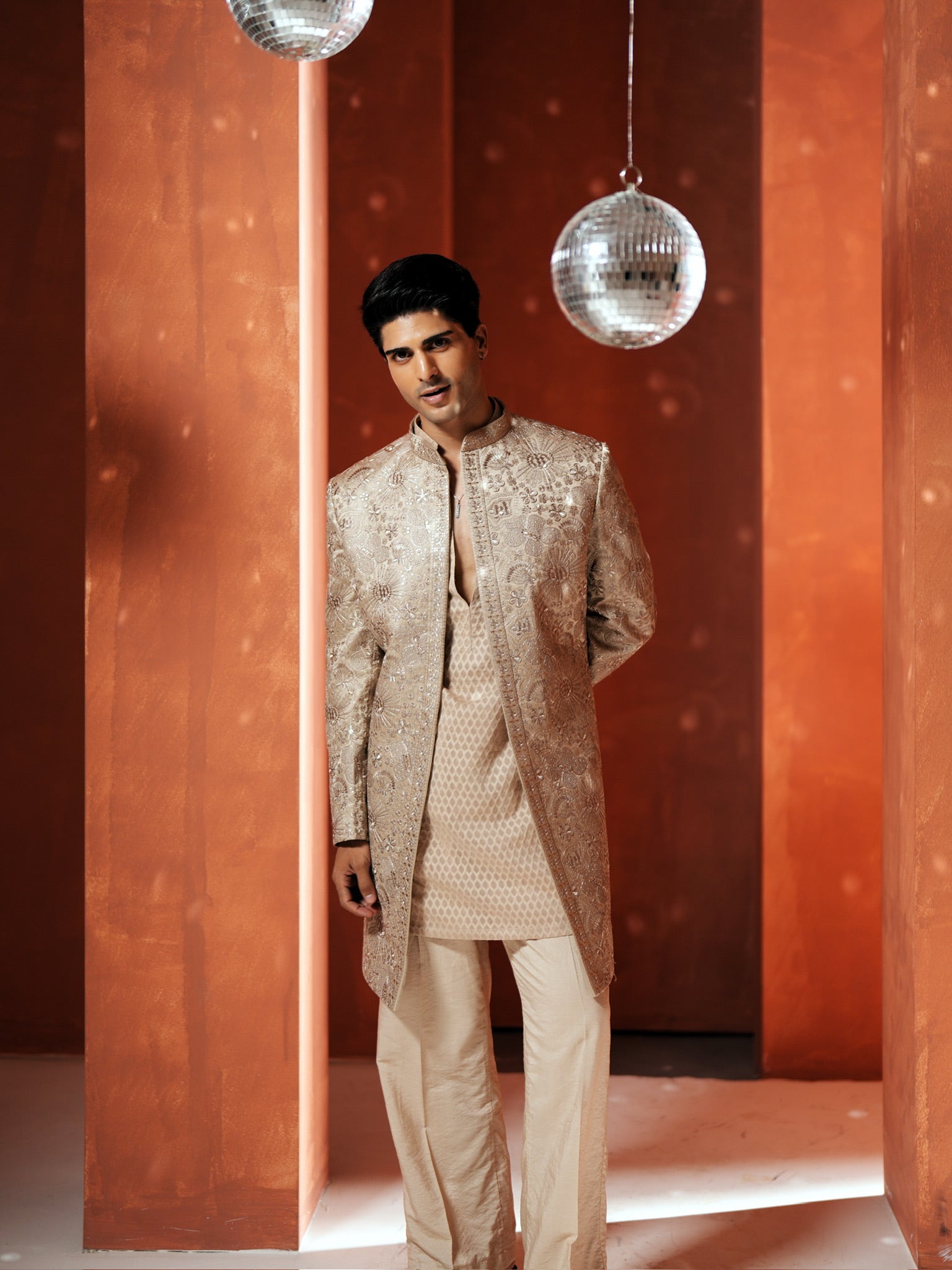 Sama Gold Open Indowestern