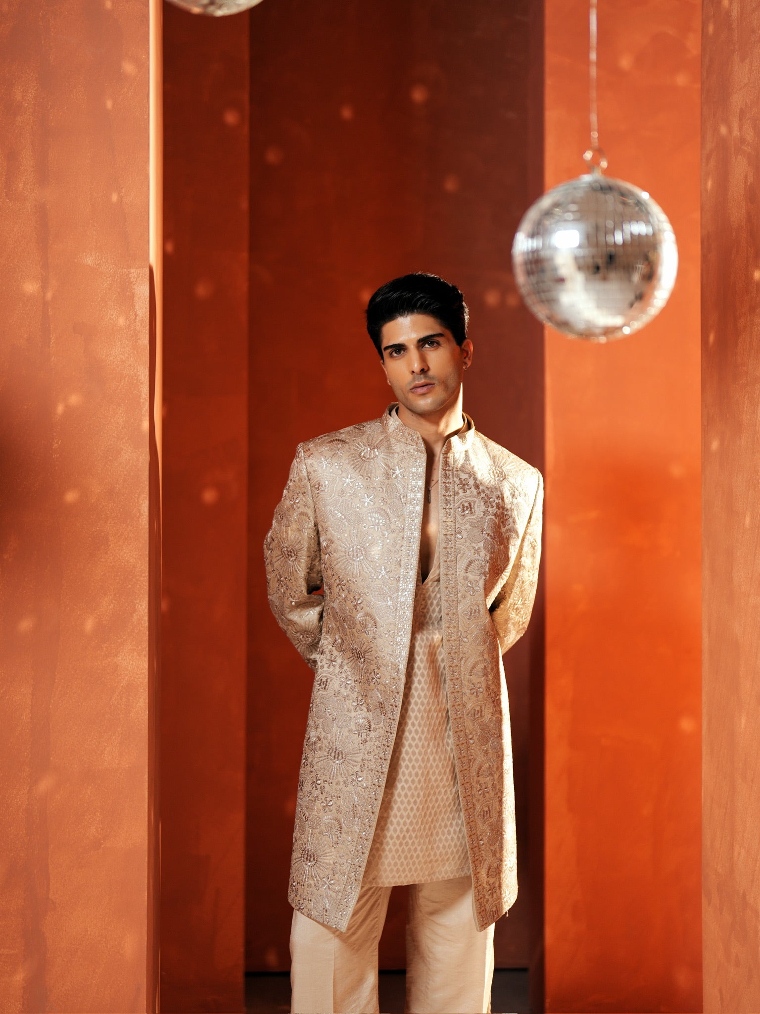 Sama Gold Open Indowestern