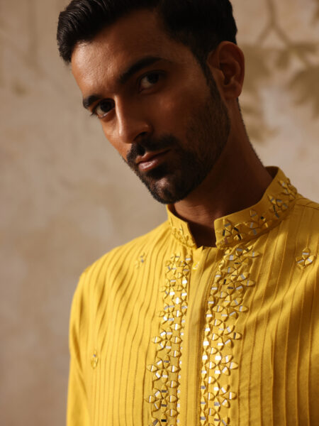 Sunlit mirror kurta