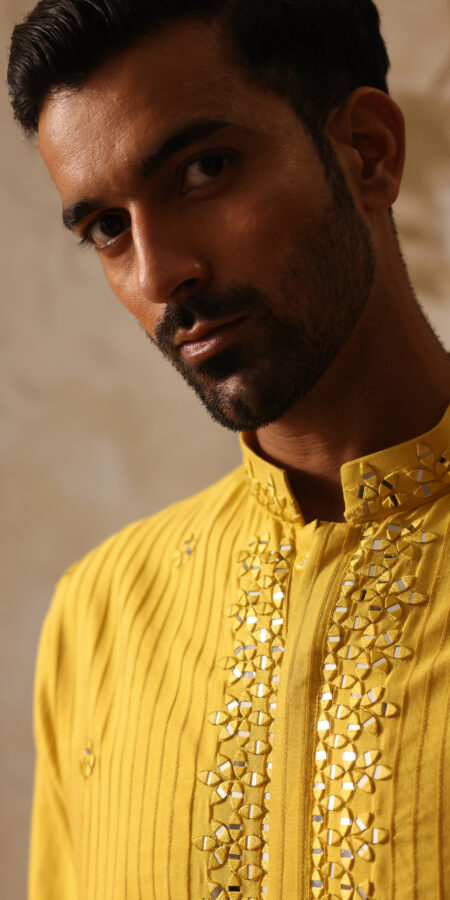 Sunlit mirror kurta