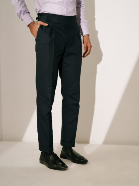 Pleated Gurkha Pants