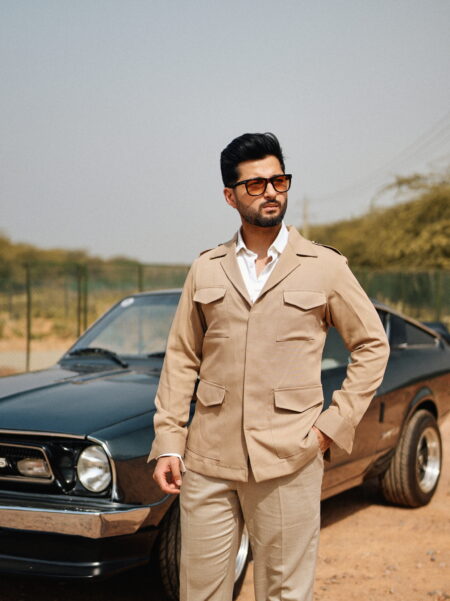 Camel Safari Shacket