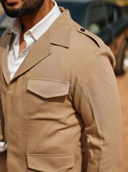 Camel Safari Shacket - Image 3